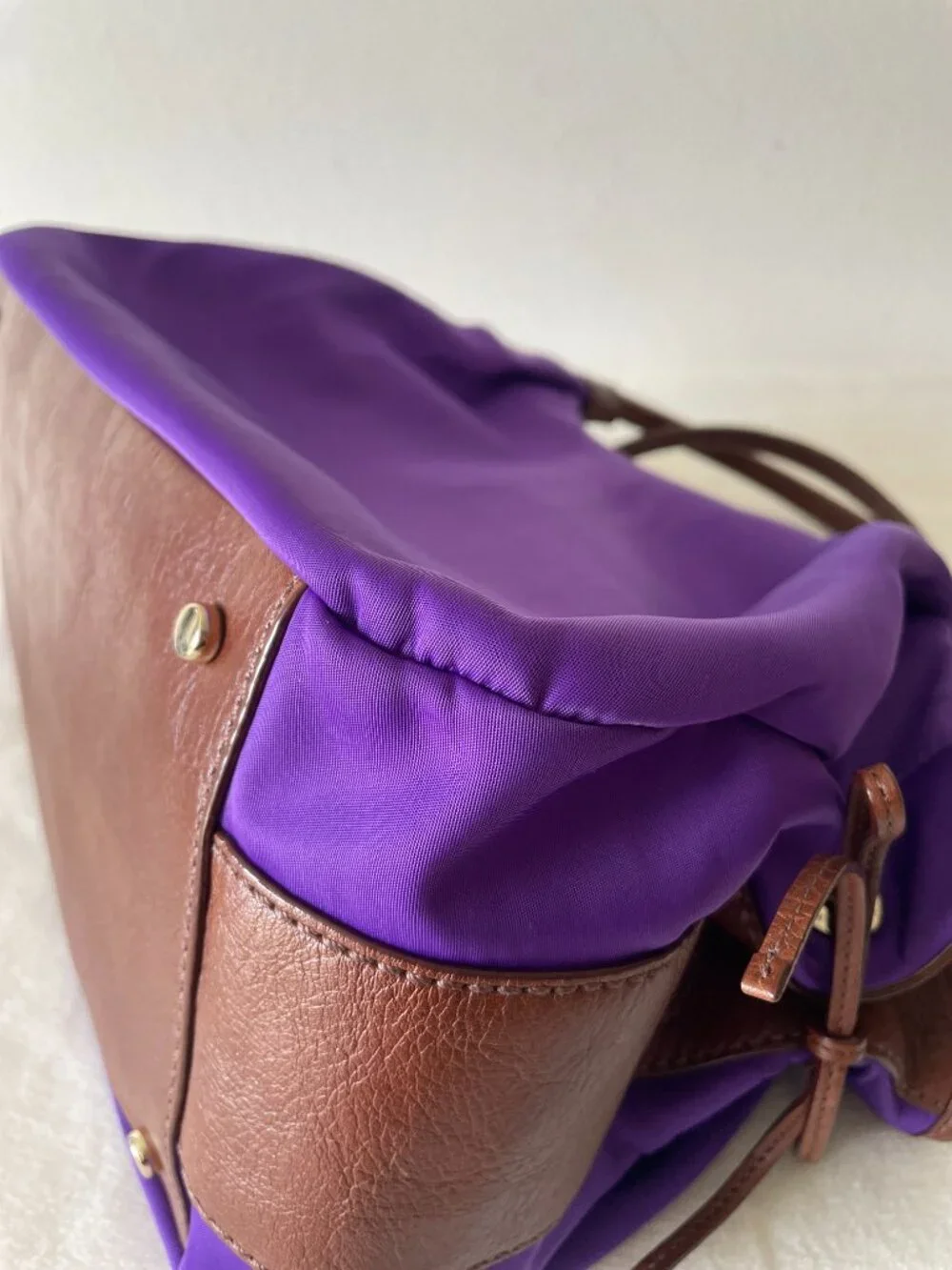 Share Kate Spade Grammercy Park Stevie Y2K in Nylon, African Violet (purple)- Y2
